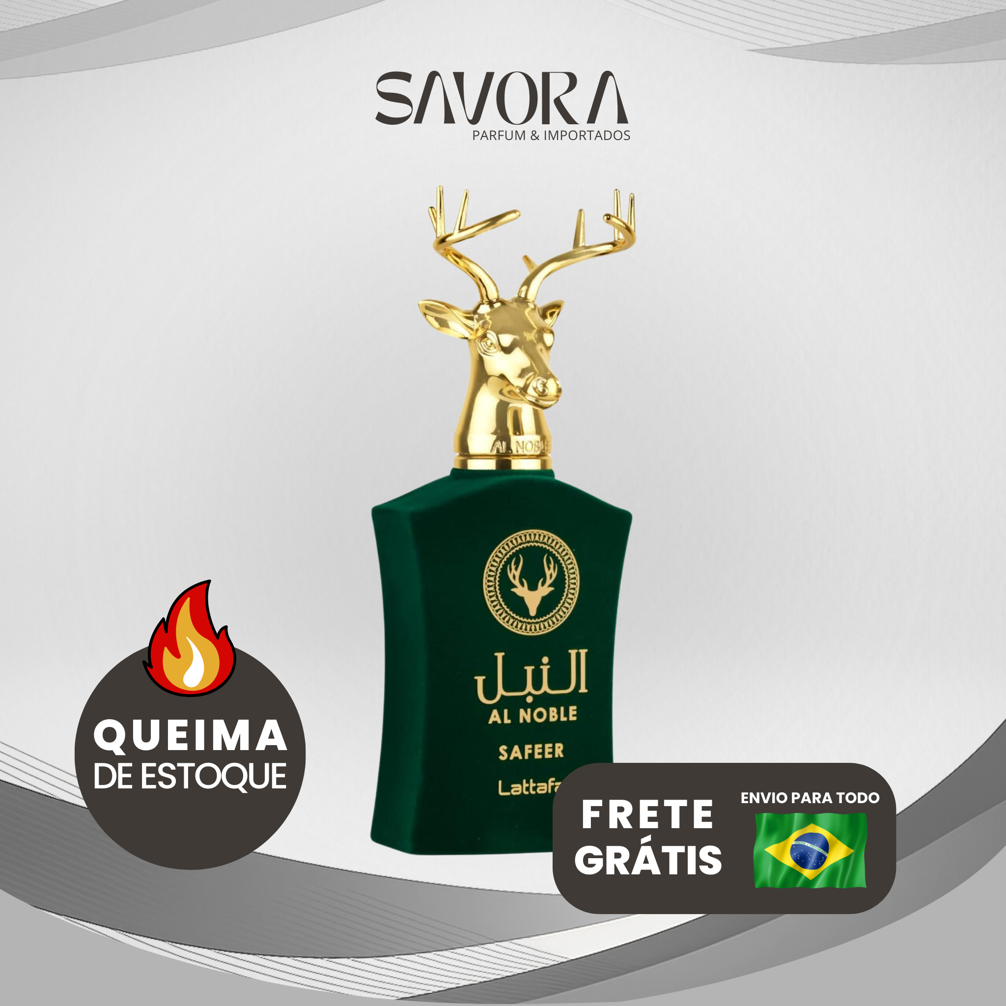 PROMOÇÃO PREÇO DE CUSTO - AL Noble Ameer - Queima de Estoque