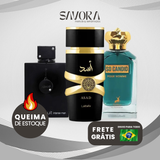 PROMOÇÃO COMPRE 1 LEVE 3 - Assad Lattafa, Club de Nuit e So Candid pour Homme - Queima de Estoque - 100ml Cada (Cópia)